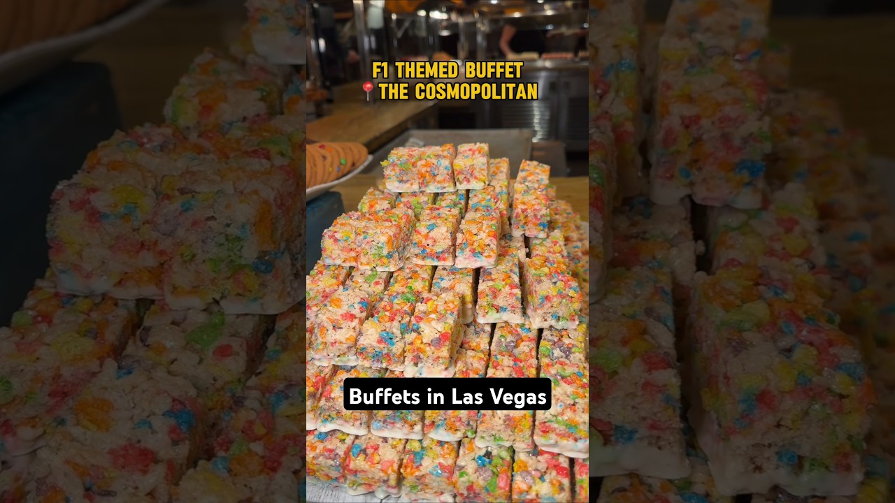 THIS POPULAR VEGAS BUFFET has a themed menu for F1