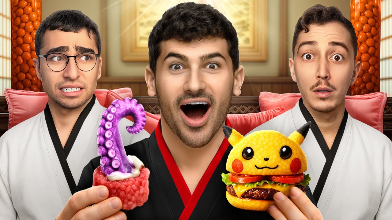 טועמים ממתקים מוזרים מ- יפן! (עם שלישית הנובים)