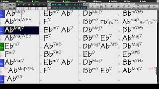 BACKING TRACK - WHAT WILL I TELL MY HEART (Irving Gordon, P Tinturin, J Lawrence) (Ab) 80 BPM BALLAD
