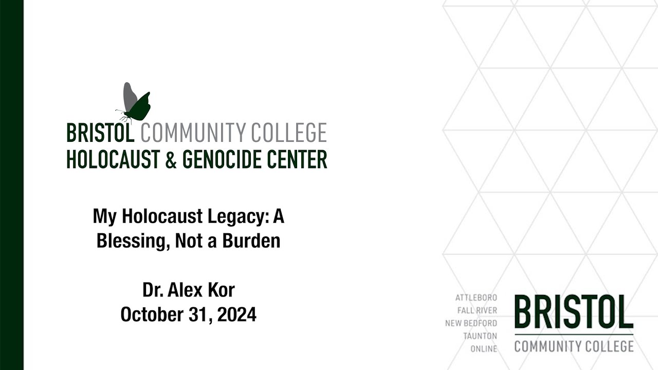 Bristol Holocaust and Genocide - My Legacy A Blessing Not A Burden
