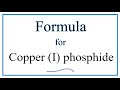 Copper Compounds and Ionic Charges