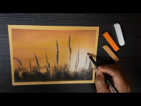 Sunrise | Soft Pastel Drawing