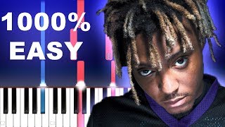 Video thumbnail of "Juice WRLD - Lucid Dreams - (1000% Easy Piano Tutorial)"