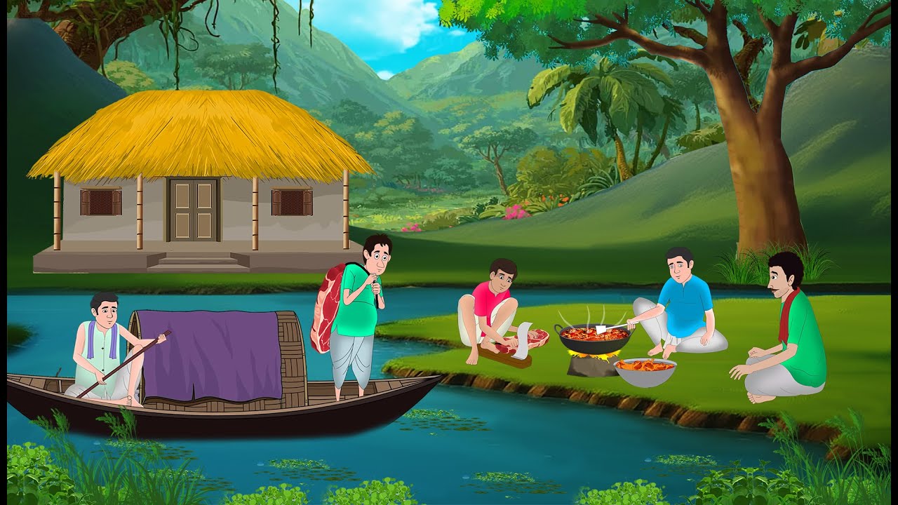 लड़कों का मांस पकाना | Hindi Story | Hindi Kahani | Moral Stories | cartoon story