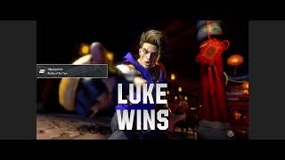 Street Fighter 6 Luke Level 3 Super Knockout (Pale Rider)