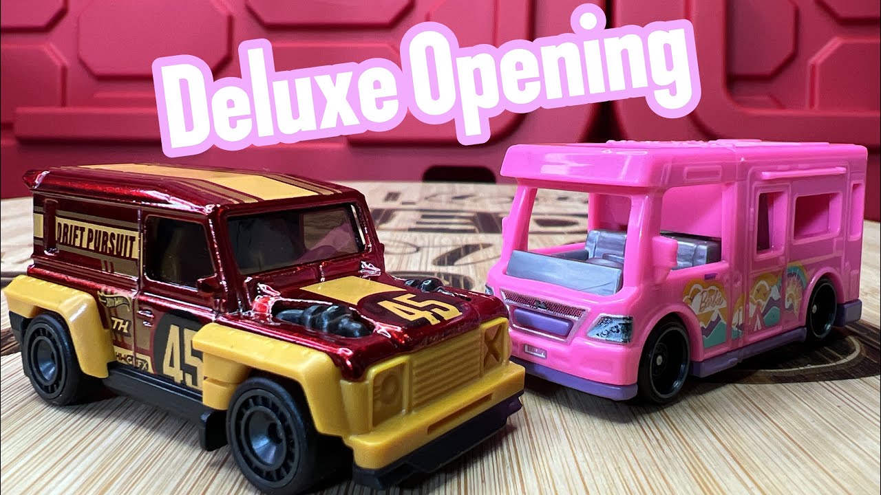 Drift-Ender super treasure hunt and Barbie Dream Camper Unboxing and Review