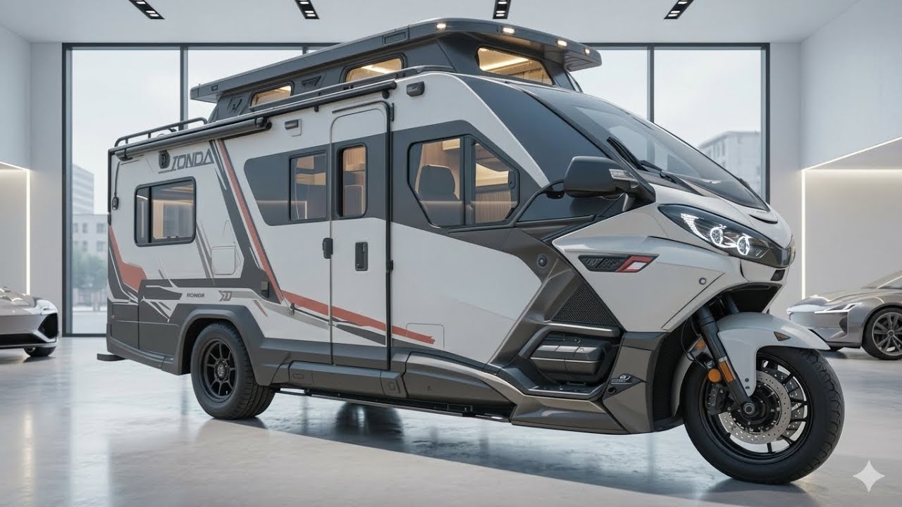 Honda Gold Wing Camper 2026 – The Ultimate Luxury Motorcycle RV Concept ...