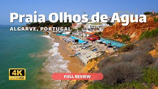 Olhos de Agua Beach ใน Algarve – โปรตุเกส – บทวิจารณ์ฉบับเต็ม 4K