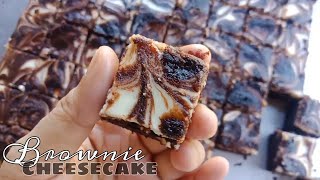 how to make brownie cheesecake | 