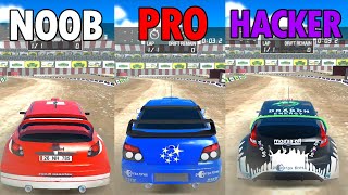 Rally Racer Drift - NOOB vs PRO vs HACKER