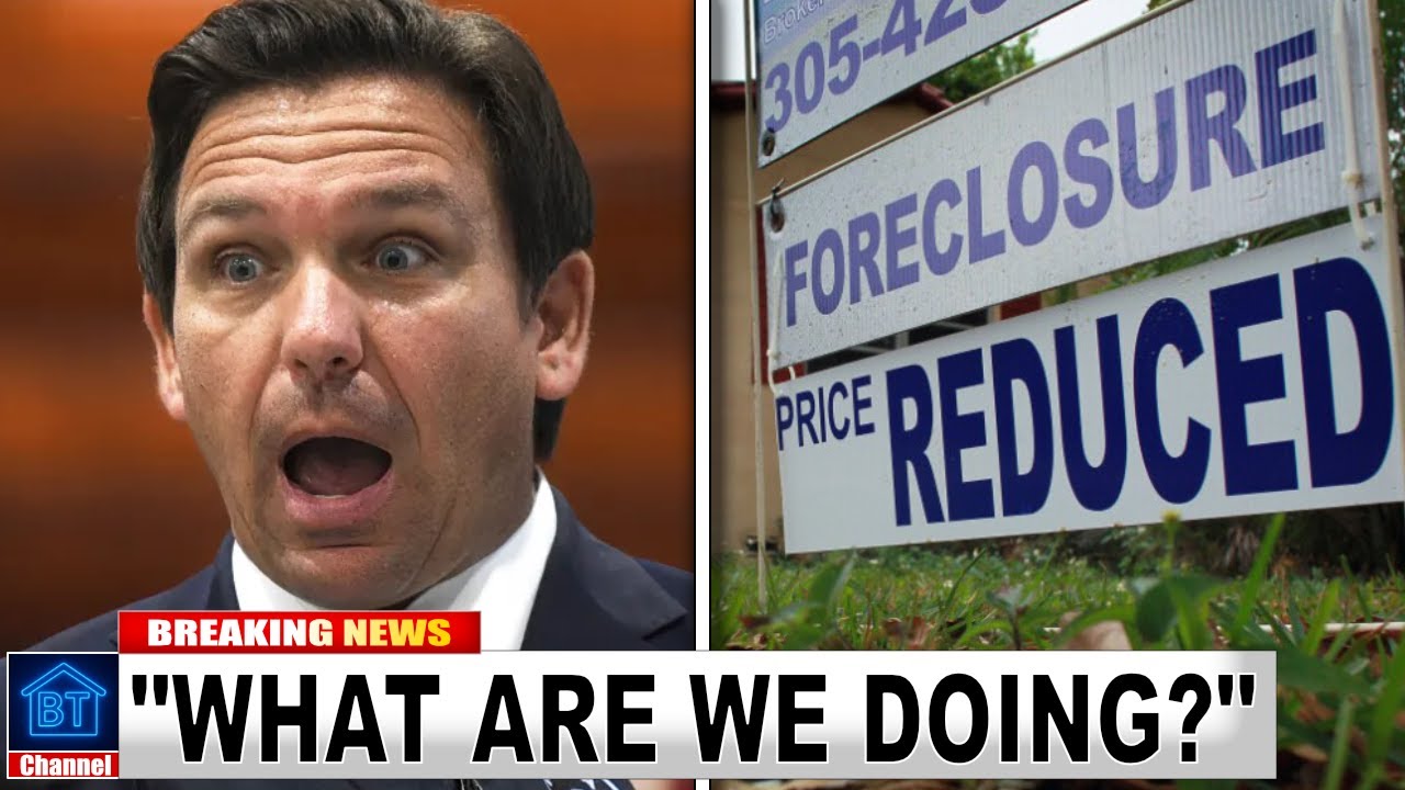 Naples Market CRASH Causes Florida Governor To BREAK DOWN On Live TV!