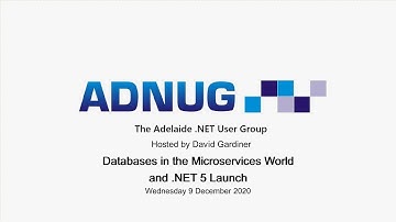 Databases in the Microservices World with Rob Richardson AND .NET 5 Launch