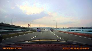 城林橋-跨雙白線+機車行駛汽車車道