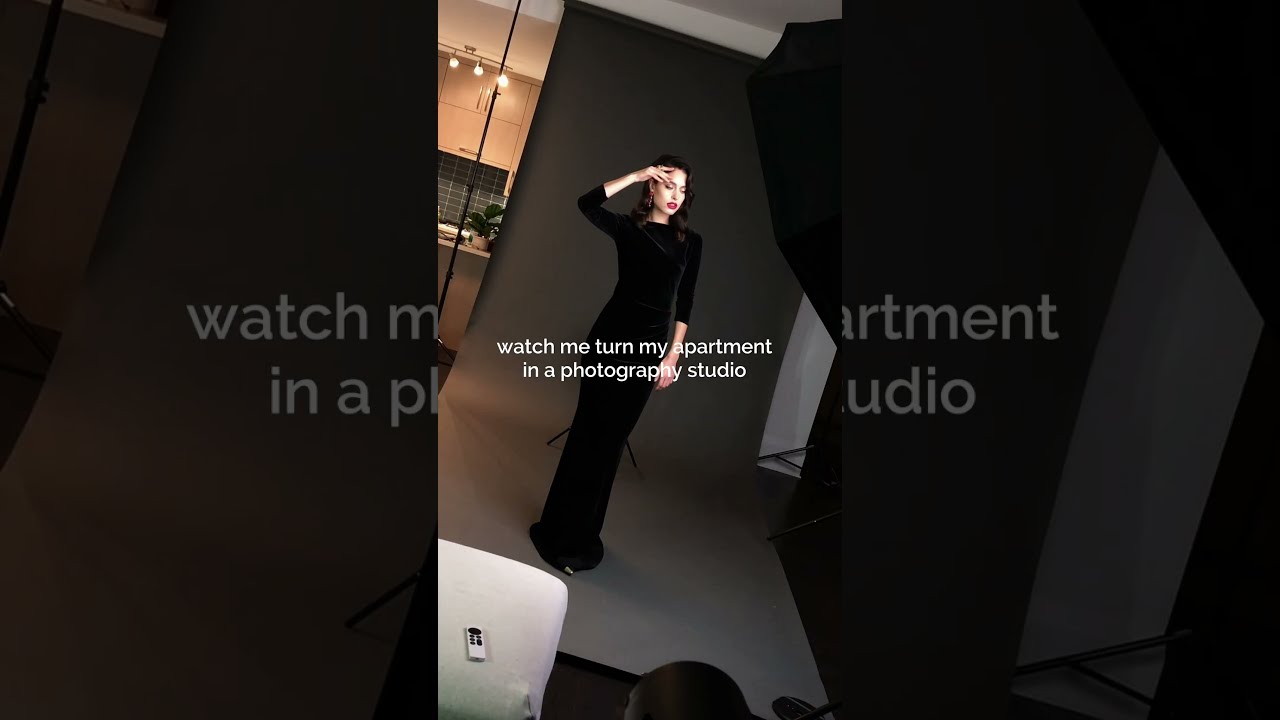 SET UP A STUDIO IN MY LIVING ROOM!