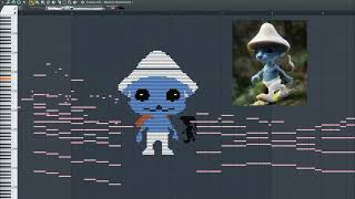 What Smurf Cat Sounds Like - MIDI Art