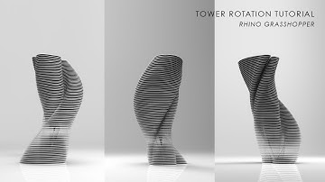 Twin Tower Rotation Rhino Grasshopper Tutorial