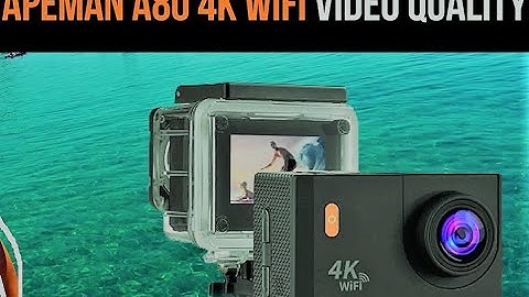 APEMAN A80 Action Cam UNDERWATER