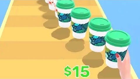 Coffee Stack MAX LEVEL 🌈🌆 Gameplay All Levels Walkthrough iOS, Android New Game