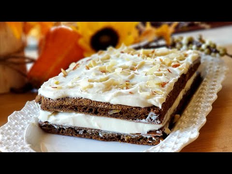 HOW TO MAKE PUMPKIN ALMOND CHEESE CAKE - By Ani