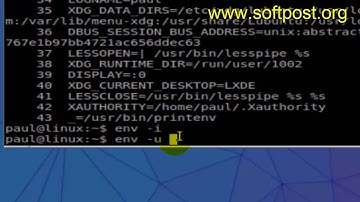 Difference between env and printenv in Mac OSX Terminal