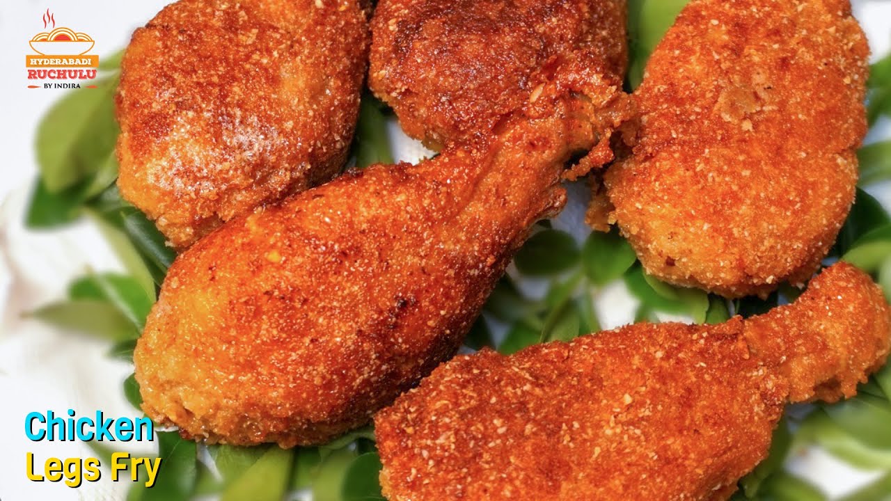 చికెన్ లెగ్ ఫ్రై ఈసారి ఇలా చేసి ఎంతో రుచిగా ఉంటుంది| Chicken Fry Recipe In Telugu | Chicken Legs Fry | Hyderabadi Ruchulu