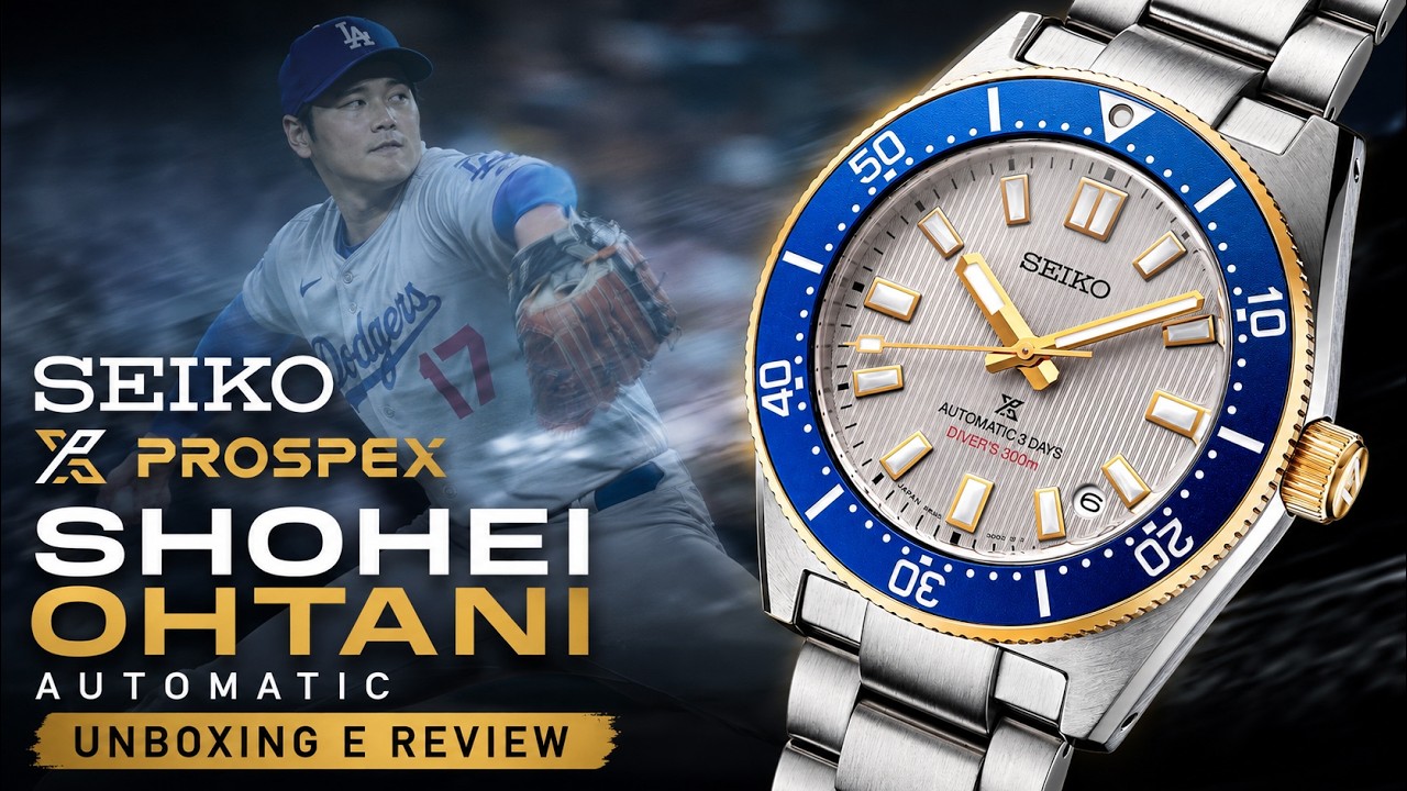 Seiko Prospex Shohei Ohtani 2026 Limited Edition Automatic SBDC222