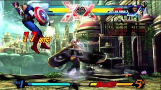 UMvC3 Storm w Dante Assist Combos
