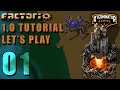 Factorio 1.0 Tutorial Lets Play EP1 - First Steps: Introduction Guide For New Players Gameplay