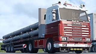 4K | ETS2 1.43 | Promods | Scania 143M V8 470 | Vienna 🇦🇹 - Wrocław 🇵🇱