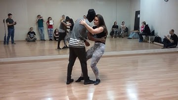 Walter Fernandes & Oksana   Ipanema dance studio   Zouk  21.03.17