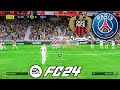 EA FC 24 PSG vs OGC Nice  Ligue 1  Difficult Ultime