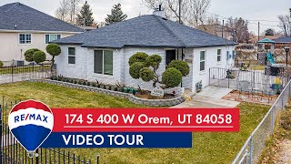 174 S 400 W Orem, UT- Detailed Video Tour