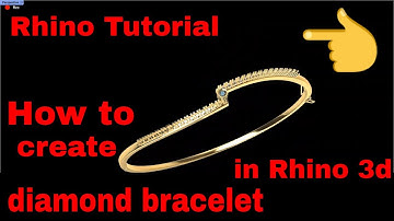 bezel setting in rhino 3d | rhino tutorial | rhino tips and tricks |  bracelet part 3 creativeworld