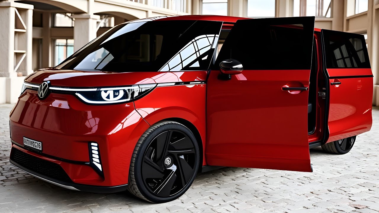 "2027フォルクスワーゲンID.バズGTX – 見た瞬間、心を奪われる未来の電気自動車！"