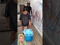 Air ajaib penghilang kotoran tembok 😱‼️#shorts #dubbing #funny