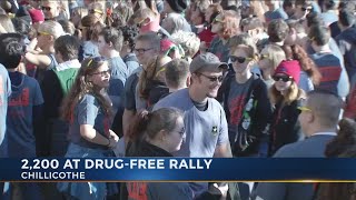 Thousands of students in Ross Co. rally to pledge to fight drug epidemic