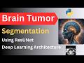 MRI Brain Tumor Segmentation Using ResUNet Deep Learning Architecture