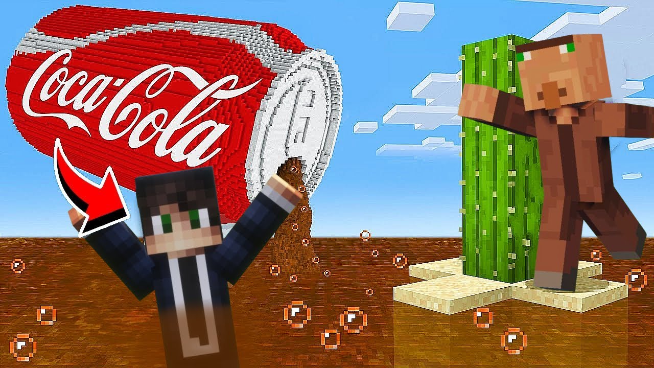 Rage I Kovalski Grade Bunker Protiv Poplave Od Koka Kole u Minecraftu...