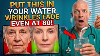 Senior women : STOP Drinking Plain Water! Mix THIS to Boost Collagen & Firm Skin After 60
