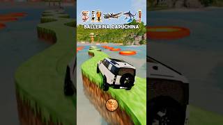 🇮🇹Italian Brainrot Beamng Car Jump Challenge 83☕  #beamngdrive  #italianbrainrot  #beamng