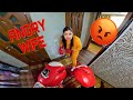 Escaping angry wife annoyed by funny pranks epic comedy  pov dumitrucomanac  prank