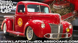 1940 Ford Deluxe Pickup Dual Quad Restomod (For Sale) 6CM020P 1940 Ford Truck For Sale