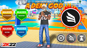 *NEW* OVERPOWERED BUILD BROKE NBA 2K22! BEST ALL AROUND BUILD IN NBA 2K22!