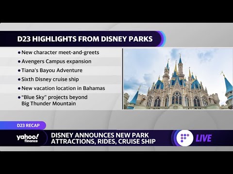 Disney announces new cruise ship, park attractions