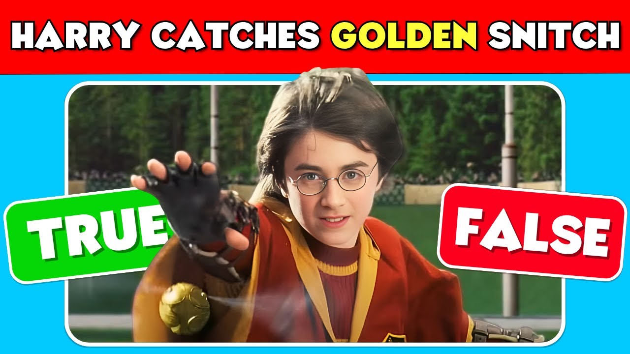 Harry Potter True or False Quiz! ⚡️👓 Test Your Magical Knowledge!