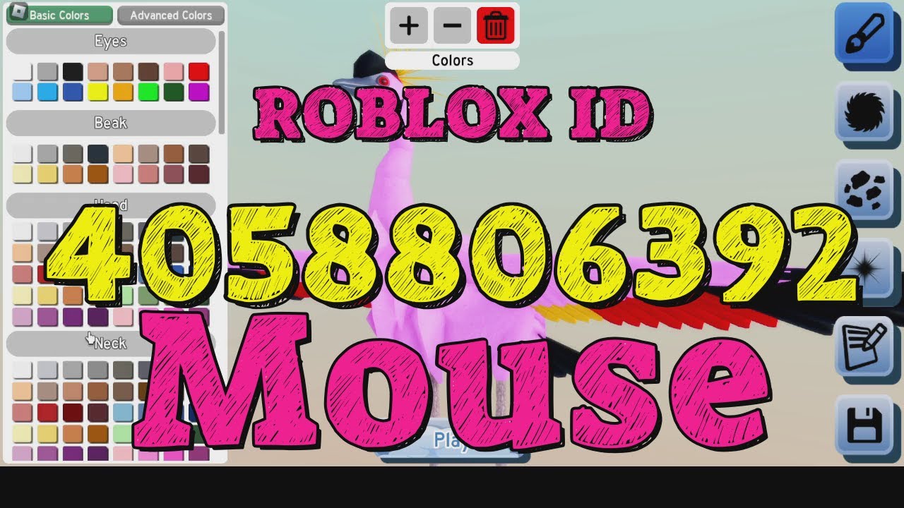 MOUSE Roblox Song Codes - YouTube