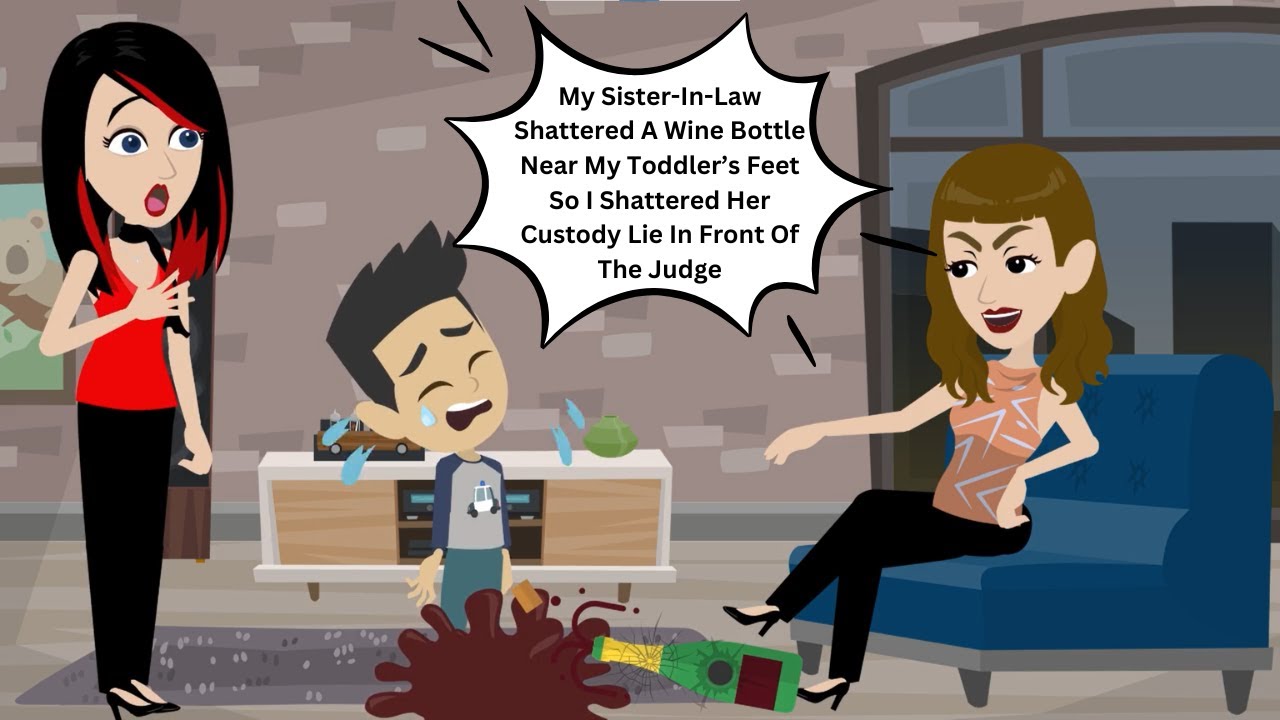 My Sister-In-Law Shattered A Wine Bottle Near My Toddler’s Feet So I Shattered Her Custody Lie In...