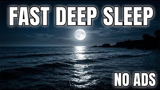 Night Ocean Sound 🌙 Calm Waves for Deep Sleep Therapy
