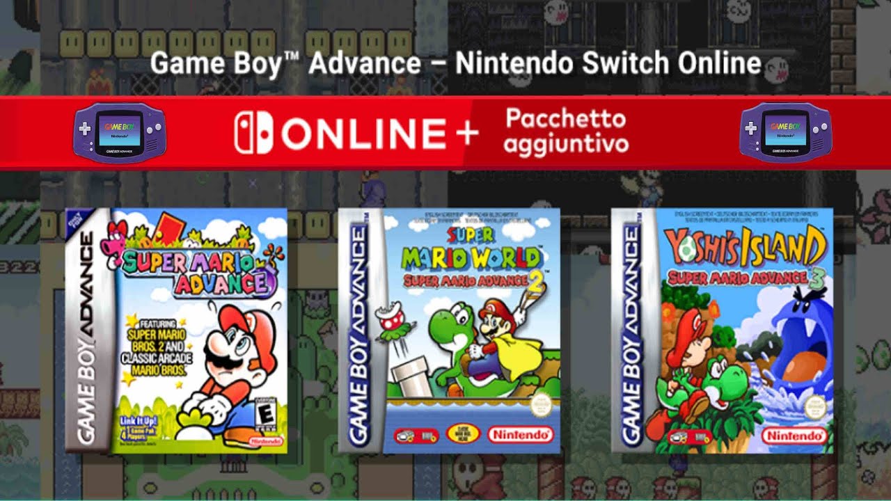 The complete Super Mario Advance series is now available on Switch Online