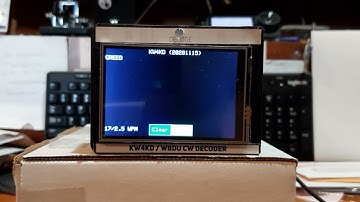 STM32 MapleMini CW Decoder